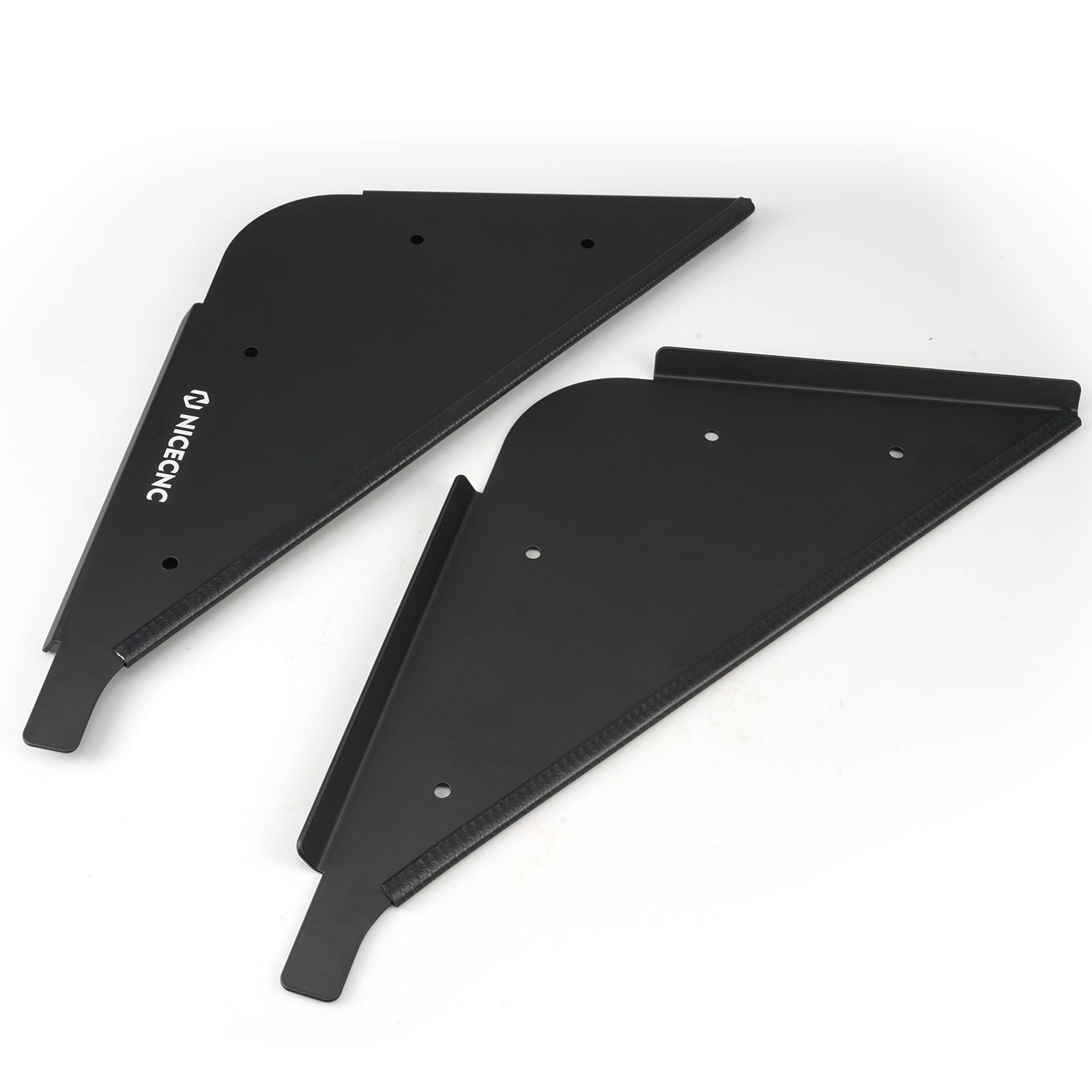 Left + Right Side Rear Door Panels Cover Guard For Polaris RZR XP 1000 2014-2023 XP 4 Turbo 16-21