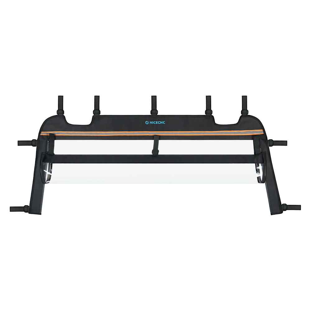 UTV Clear Rear Window Shield Panel For Polaris RZR XP 1000 / TURBO