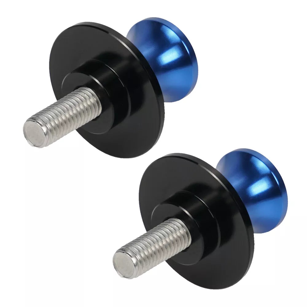 M8x1.25 Swing Arm Spools Sliders For Honda Suzuki Triumph Street Triple/R 13-15