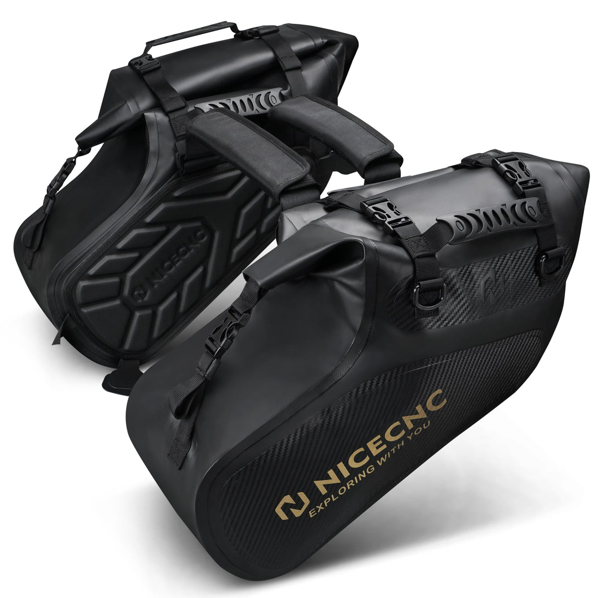 Universal Saddlebags 28L for Adventure and Sport Bike Racks