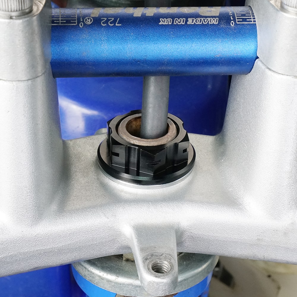 Steering Stem Spindle Nut Kit for Yamaha Honda Kawasaki Suzuki