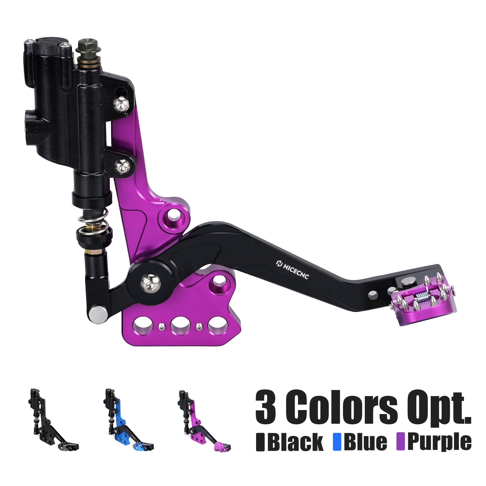 10体コンプ Brockmann Light 01 Extreme Sports Hydraulic Rear Foot Brake For Surron Light Bee X / S Segway X160 X260