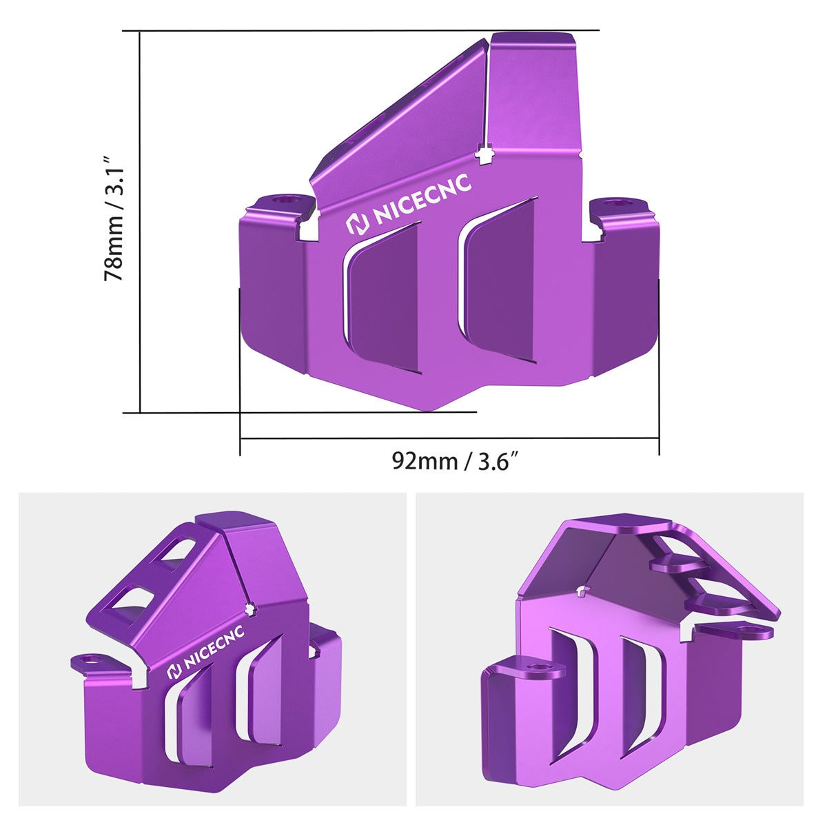 Rear Brake Caliper Guard Protecor For Segway X160 X260 Surron Light Bee X/ S/ L1E