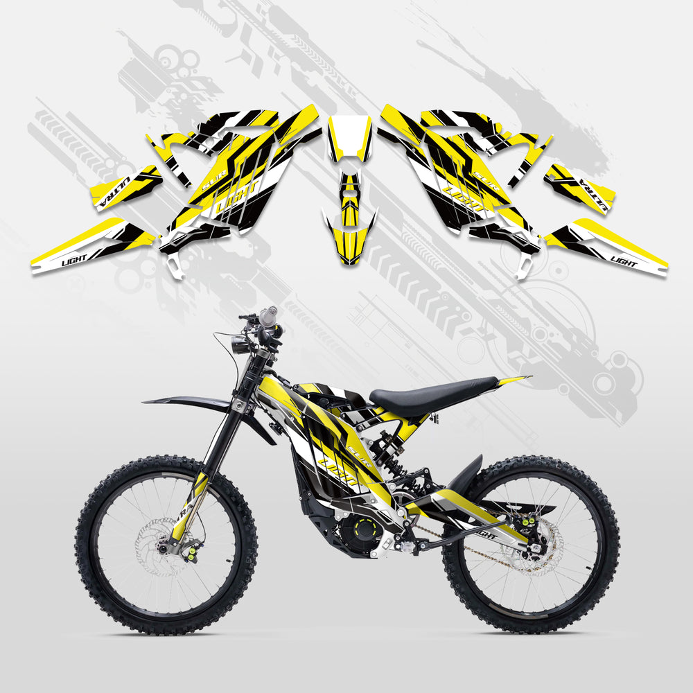Motorcycle Full Graphics Decals Stickers Kit For Surron Light Bee X AL