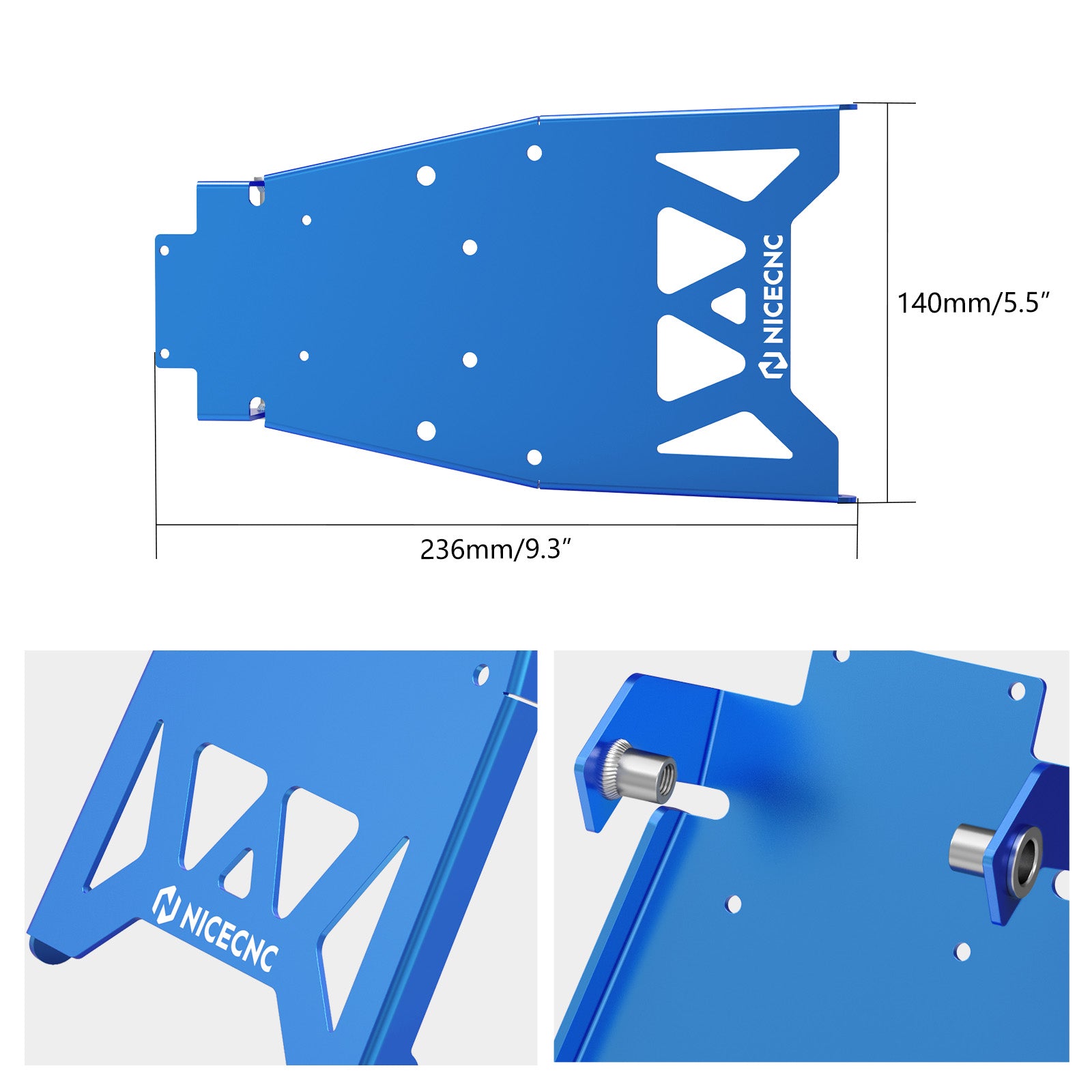 Battery Front Fender Plate For Surron Light Bee X/ S/ L1E Segway X160 X260