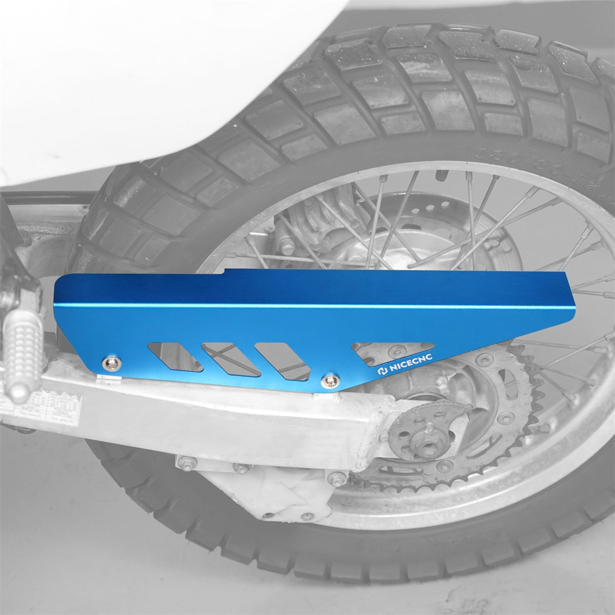 Rear Sprocket Cover Chain Guard Protector For Suzuki DR650S DR650SE 1996-2024