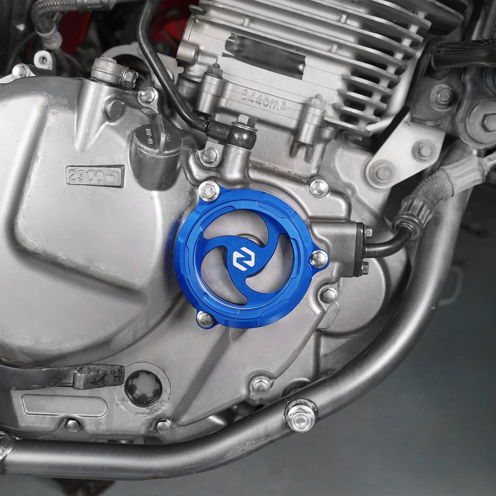 Transparent Clear Oil Filter Cover Cap For Suzuki DR650S DR650SE 1990-2023