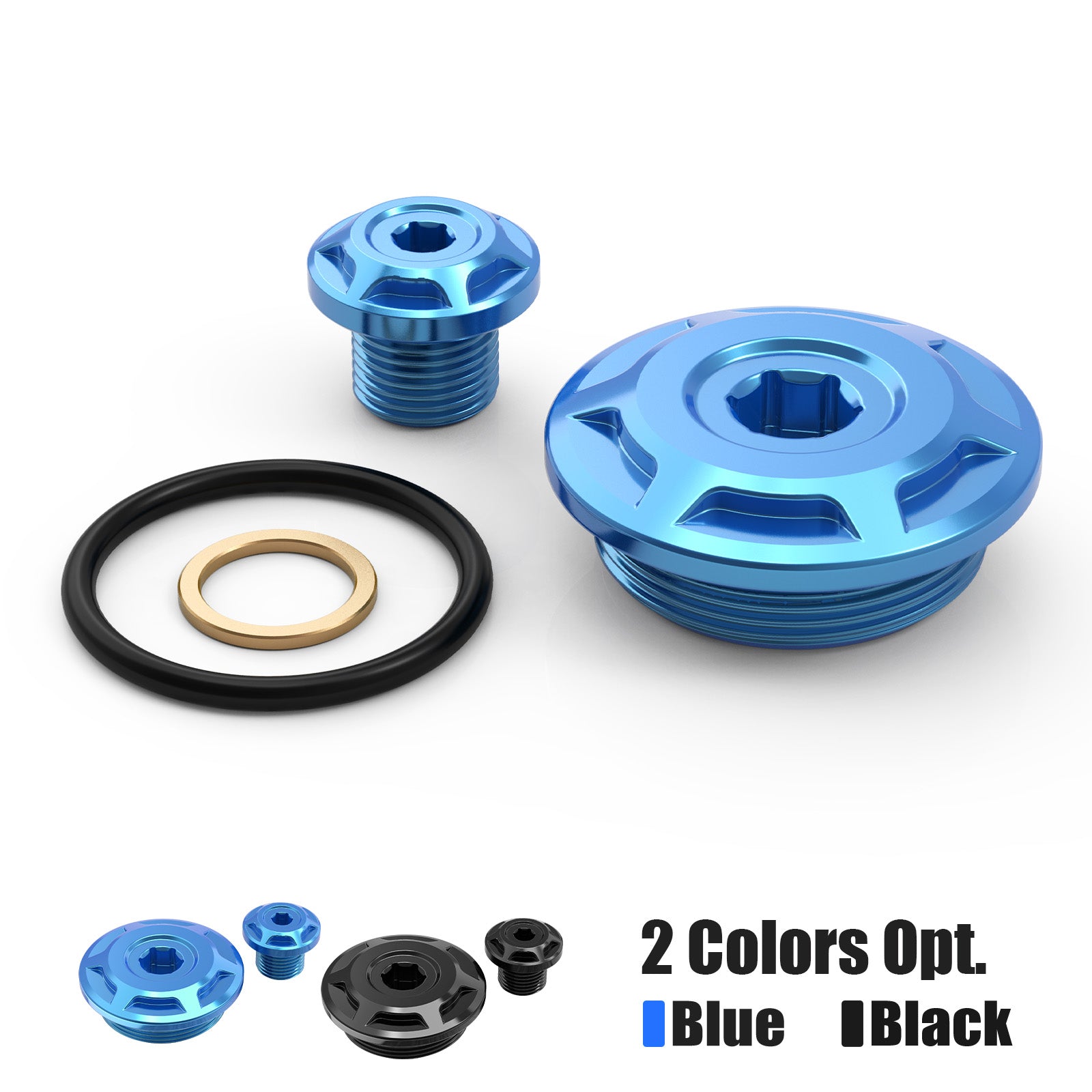 Engine Timing Crankshaft Plugs Caps For Suzuki DR650S DR650SE 1996-2025