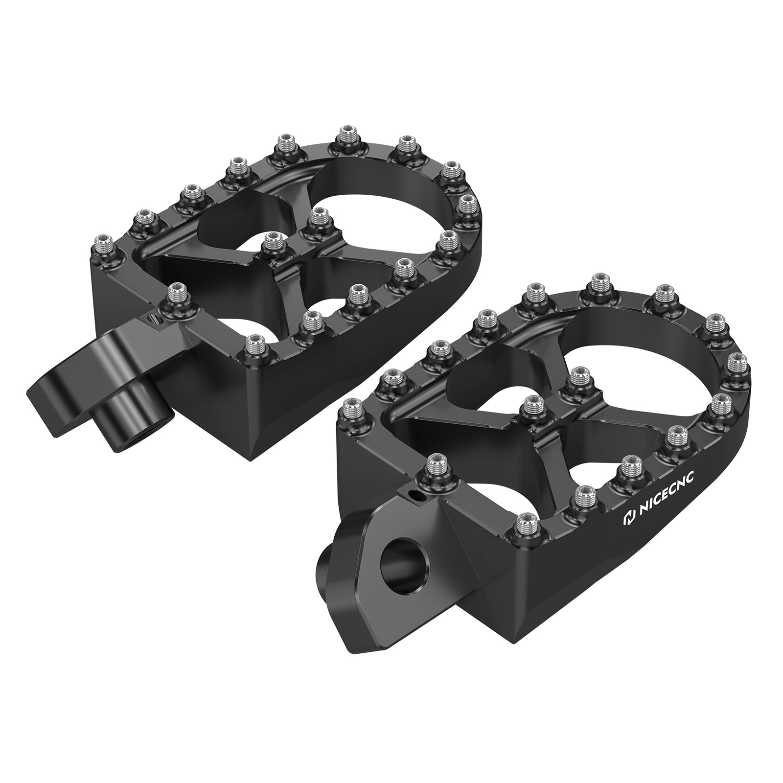 Enlarged Wide Foot Pegs Footrests Pedal For Suzuki DR650S / DR650SE 1996-2024