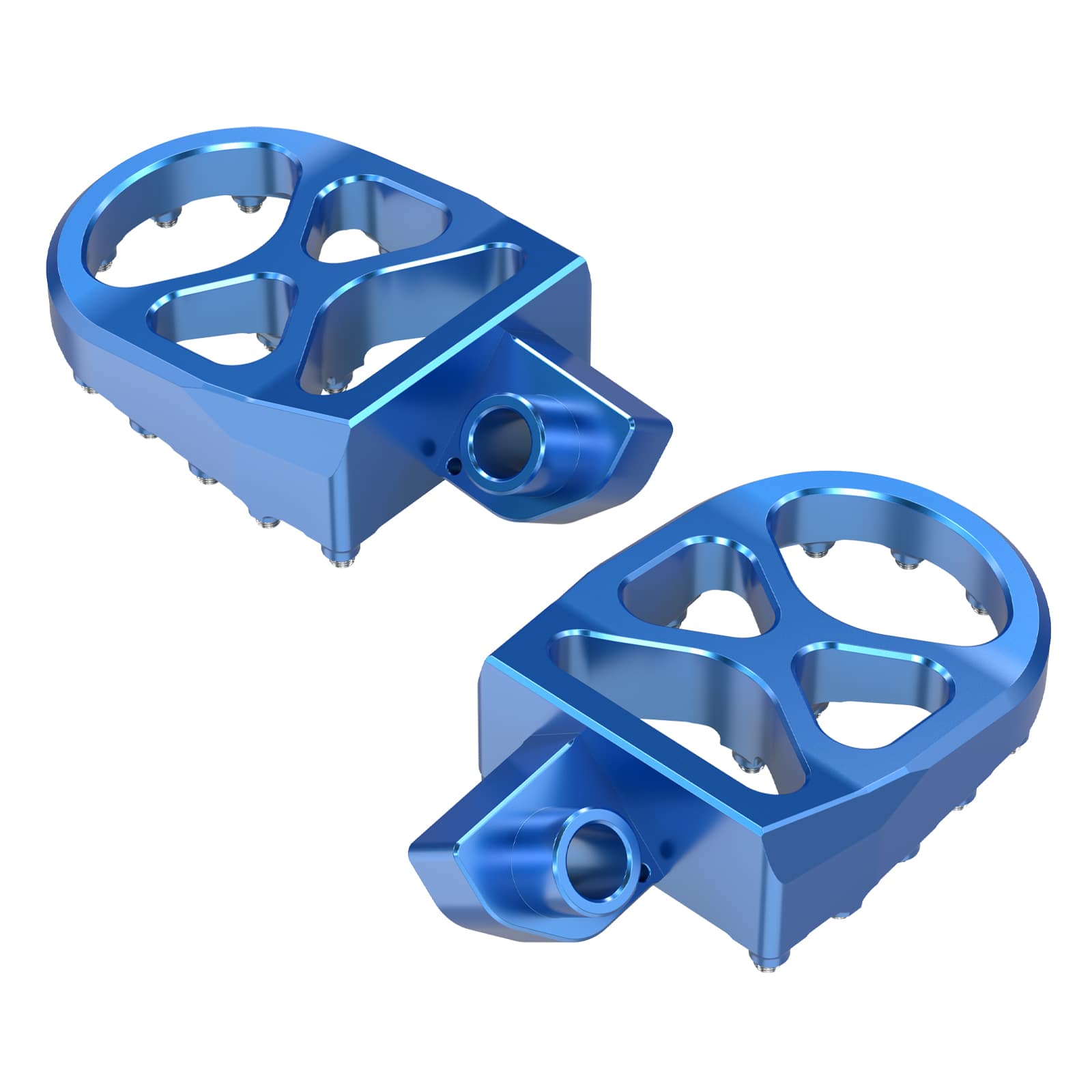 Enlarged Wide Foot Pegs Footrests Pedal For Suzuki DR650S / DR650SE 1996-2024