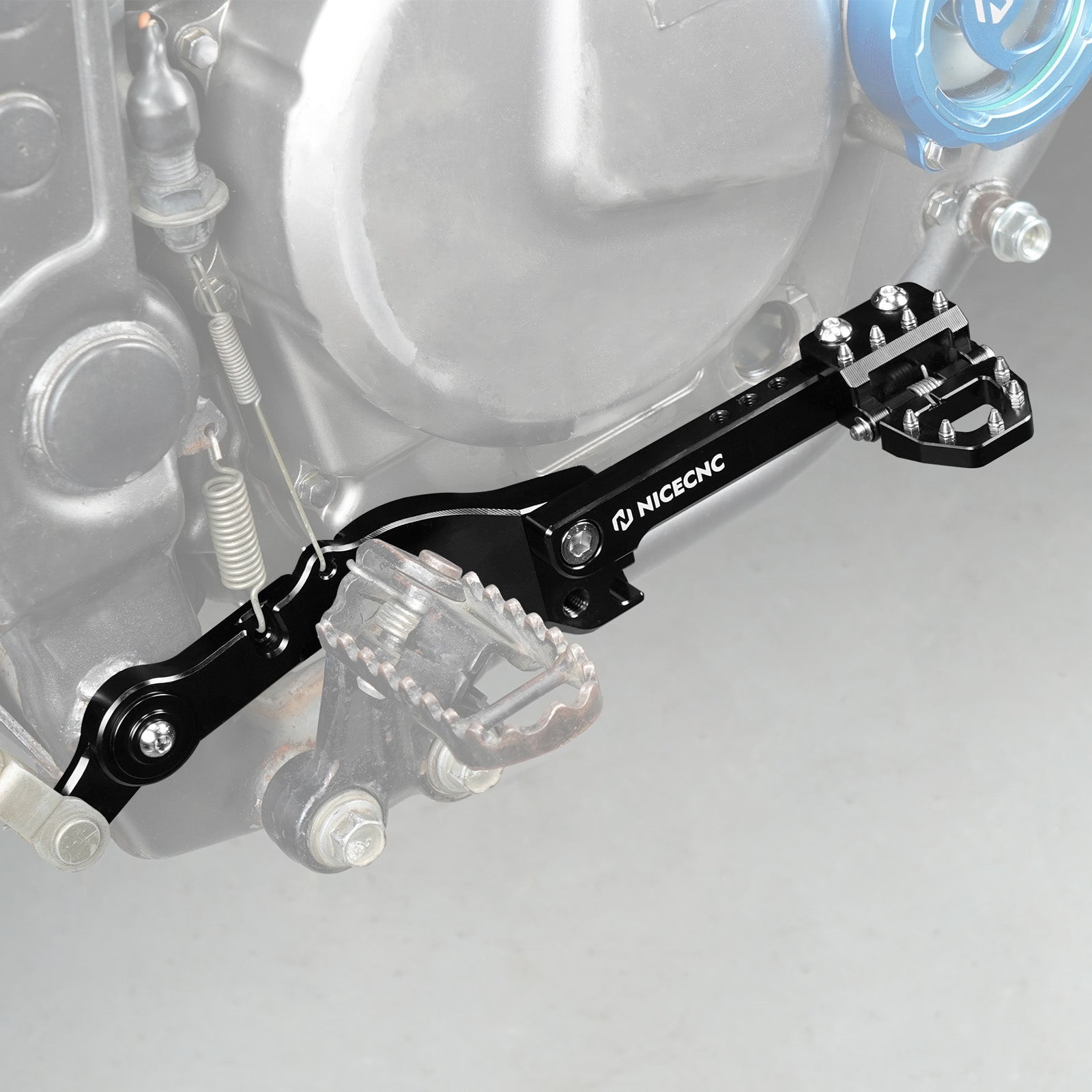 Adjustable Dual Control Foldable Rear Brake Pedal Lever For Suzuki DR650S 1996-2025