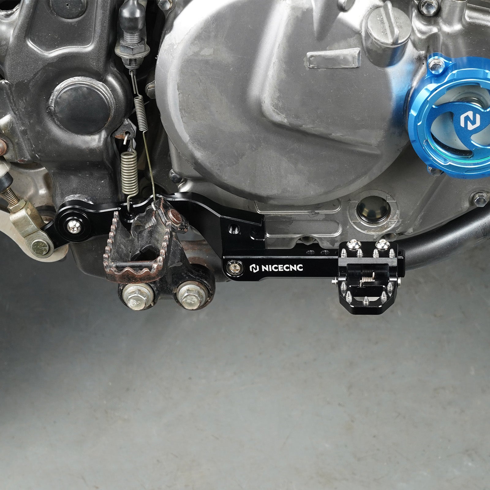 Adjustable Dual Control Foldable Rear Brake Pedal Lever For Suzuki DR650S 1996-2025