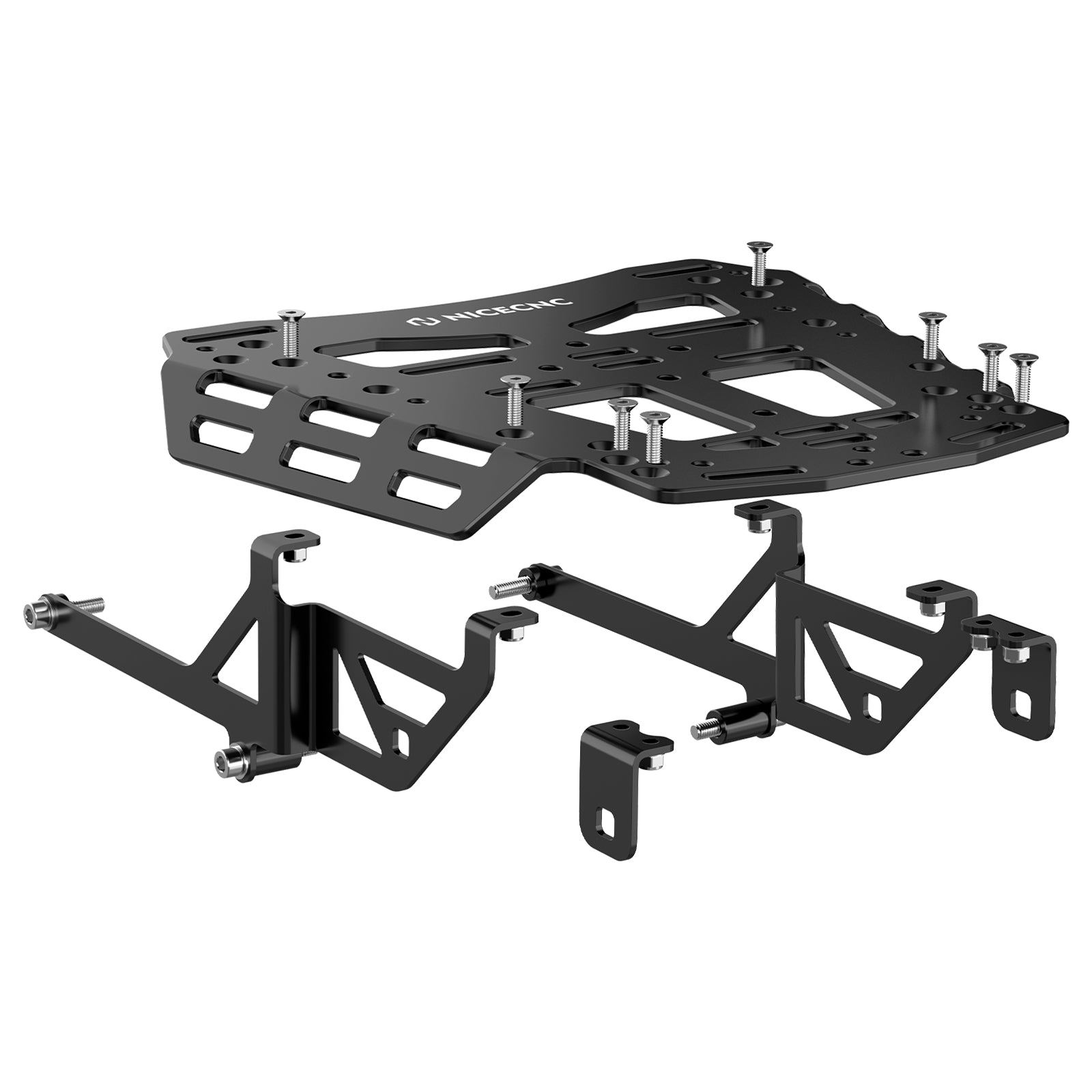 Rear Luggage Top Rack Cargo Carrier Support Plate For Suzuki DR650 S / SE 1996-2025