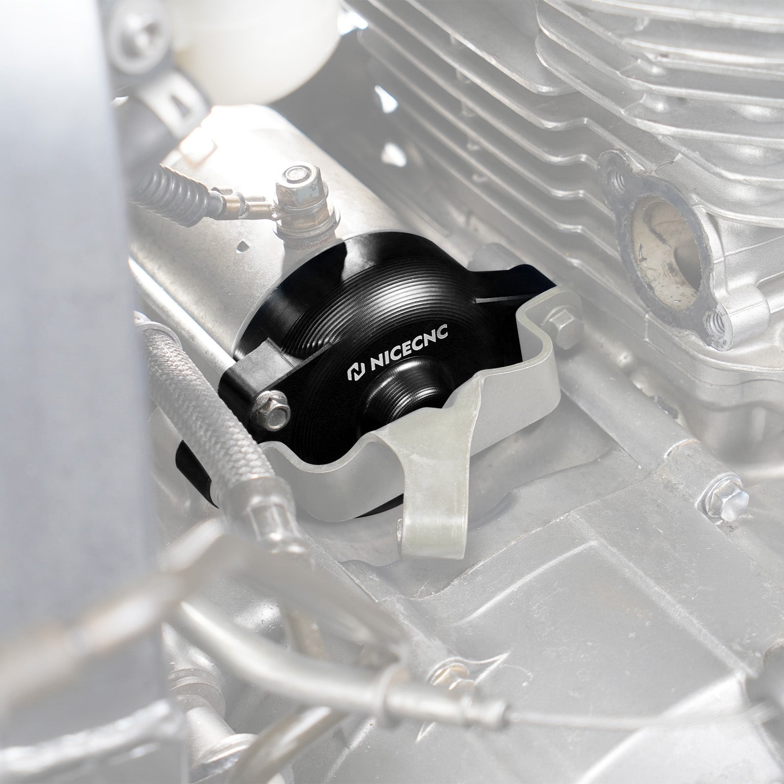 Starter Motor End-Cap Cover For Suzuki DR650SE DR650S