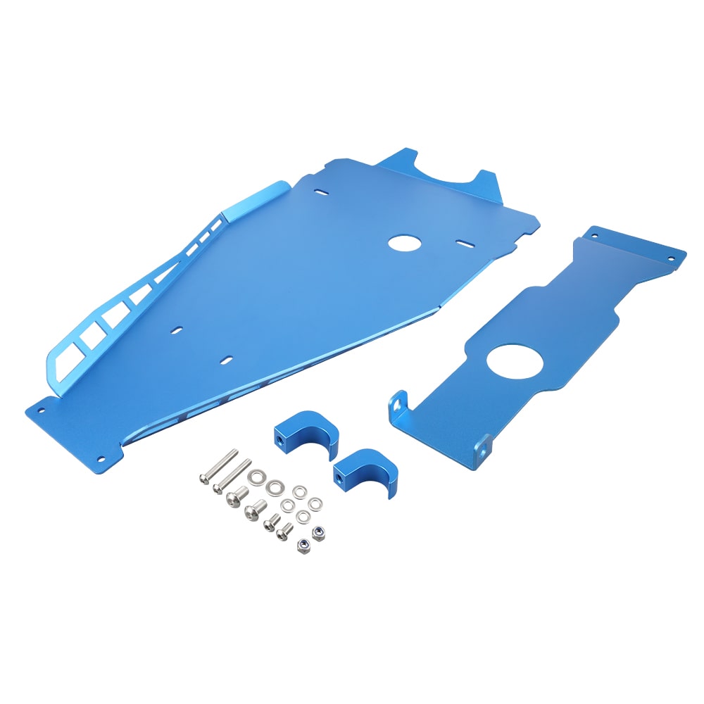 Full Chassis Glide & Swing Arm Skid Plate Protector Guard For Yamaha YFZ450R 2009-2024