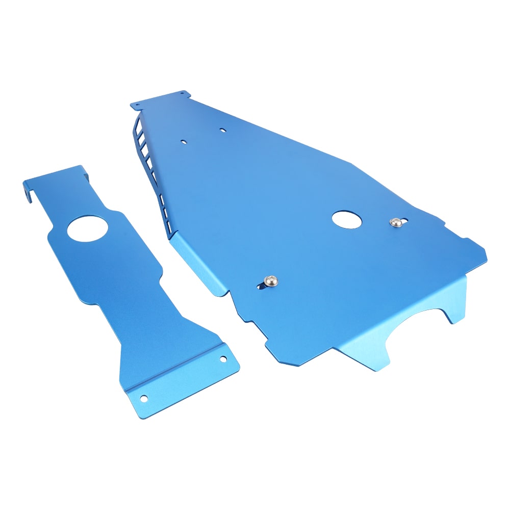 Full Chassis Glide & Swing Arm Skid Plate Protector Guard For Yamaha YFZ450R 2009-2024