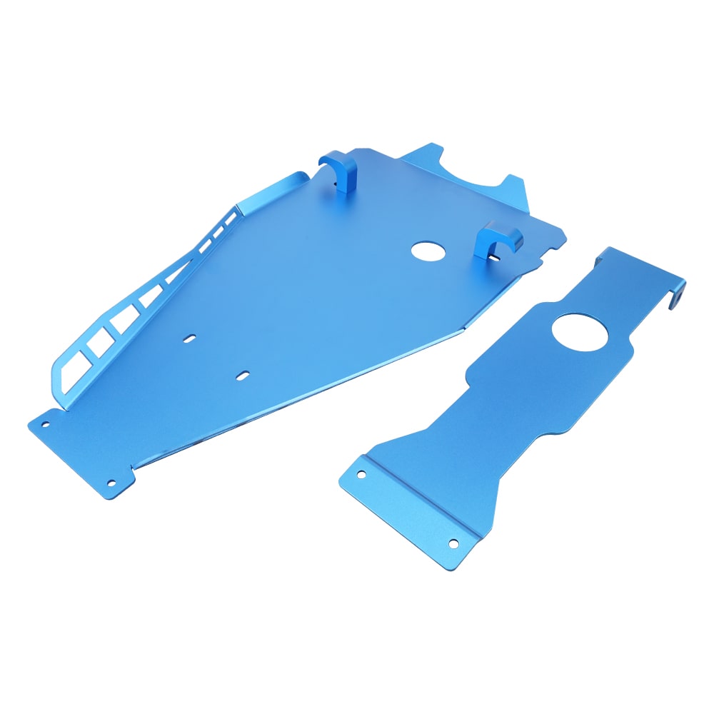 Full Chassis Glide & Swing Arm Skid Plate Protector Guard For Yamaha YFZ450R 2009-2024