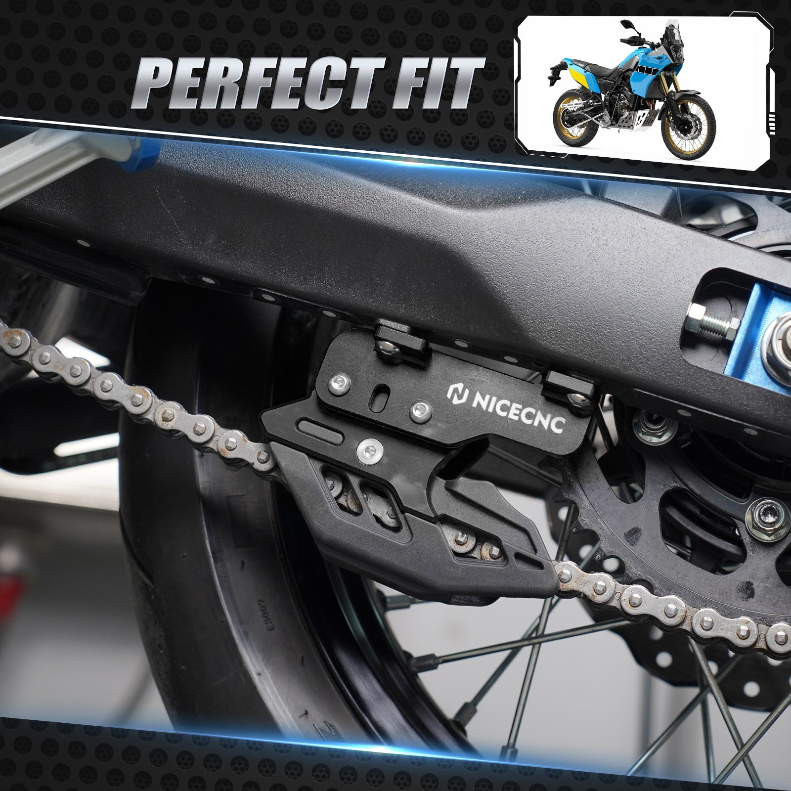 Chain Guide For Yamaha Tenere 700 /XTZ700 2019-2024 Rally Edition 2020-2024 World Raid 2022