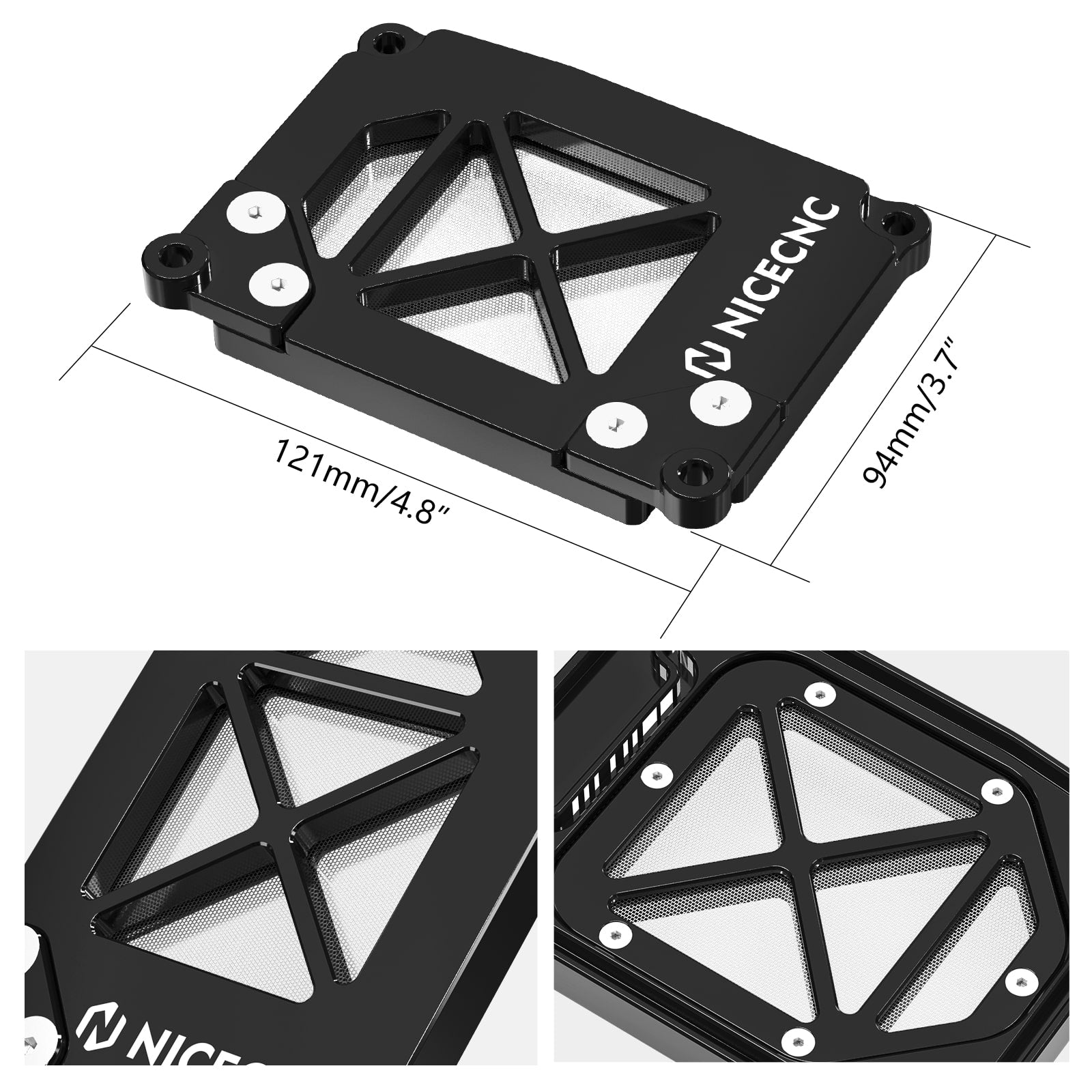 Air Filter Box Cover for Yamaha Tenere 700 XTZ07 2020-2024 Tenere 700 World Raid 2022-2023