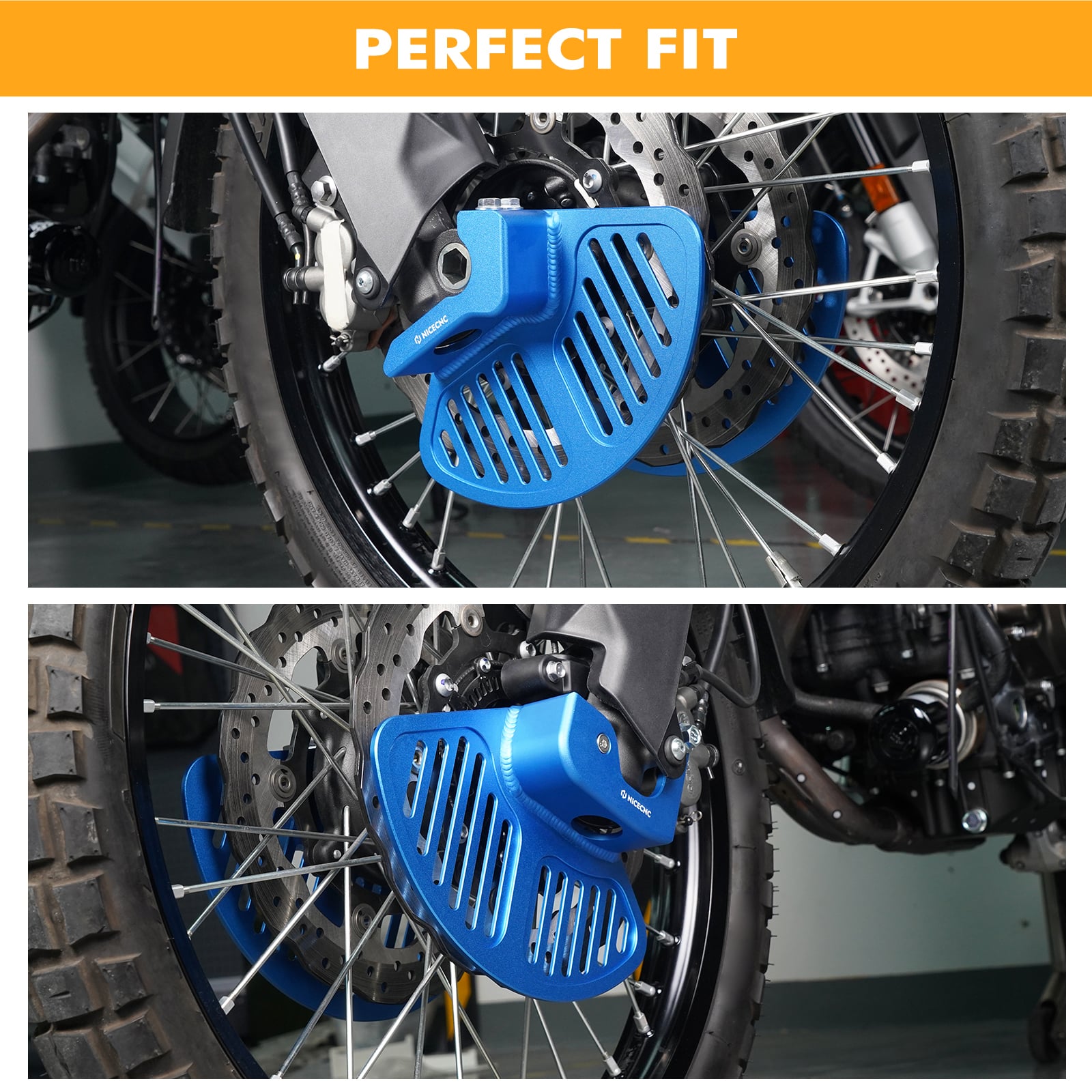 Brake Disc Guard Front Fork Leg for Yamaha Tenere 700 /XTZ700 2019-2024