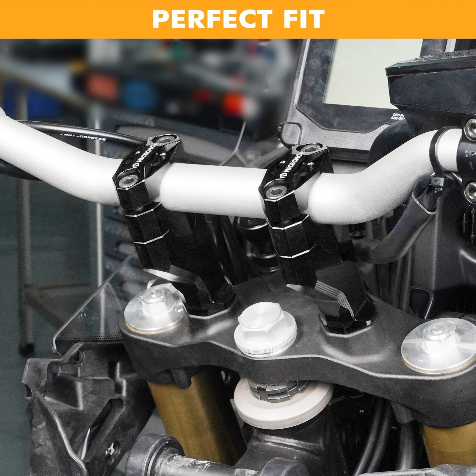 Handlebar Risers for Yamaha Tenere 700 /XTZ700 2019-2023