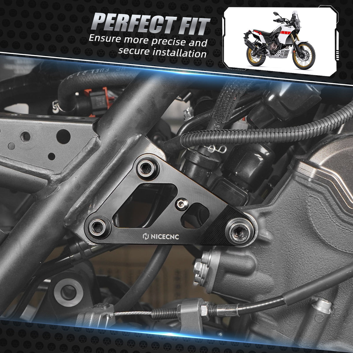 Engine Stay Bracket For Yamaha Tenere 700 /XTZ700 2019-2023