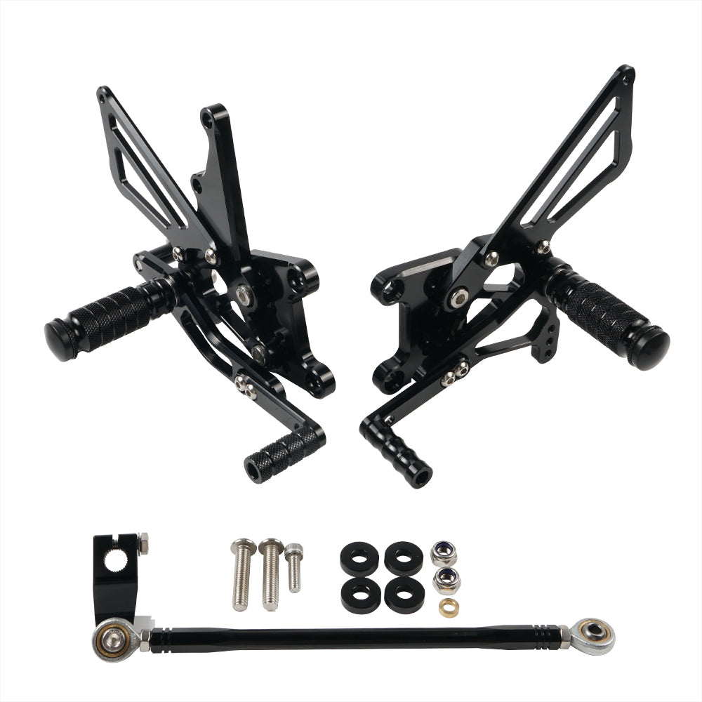 Adjustable Rearsets Footrest Foot Pegs Pedal For Triumph Daytona 955i 1999-2006