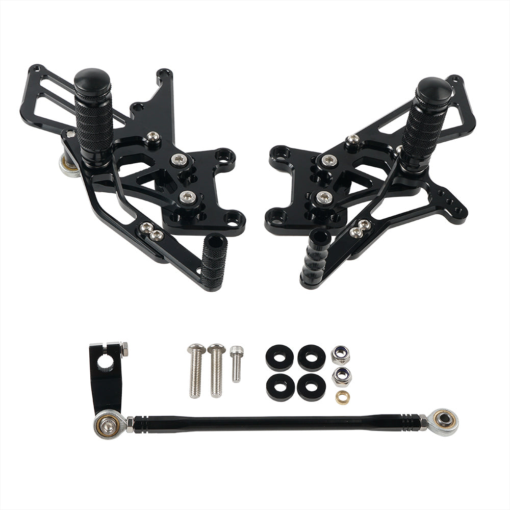 Adjustable Rearsets Footrest Foot Pegs Pedal For Triumph Daytona 955i 1999-2006