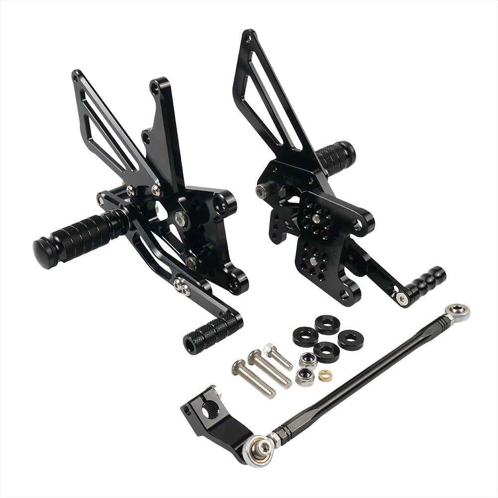 Adjustable Rearsets Footrest Foot Pegs Pedal For Triumph Daytona 955i 1999-2006