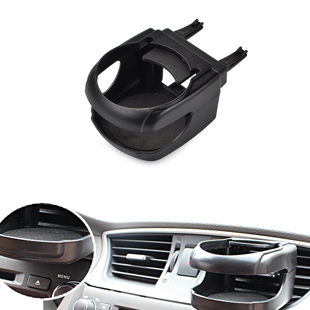 Universal Car Interior Air Vent Mount Black Water Cup Stand Beverage Bottle Drink Holder