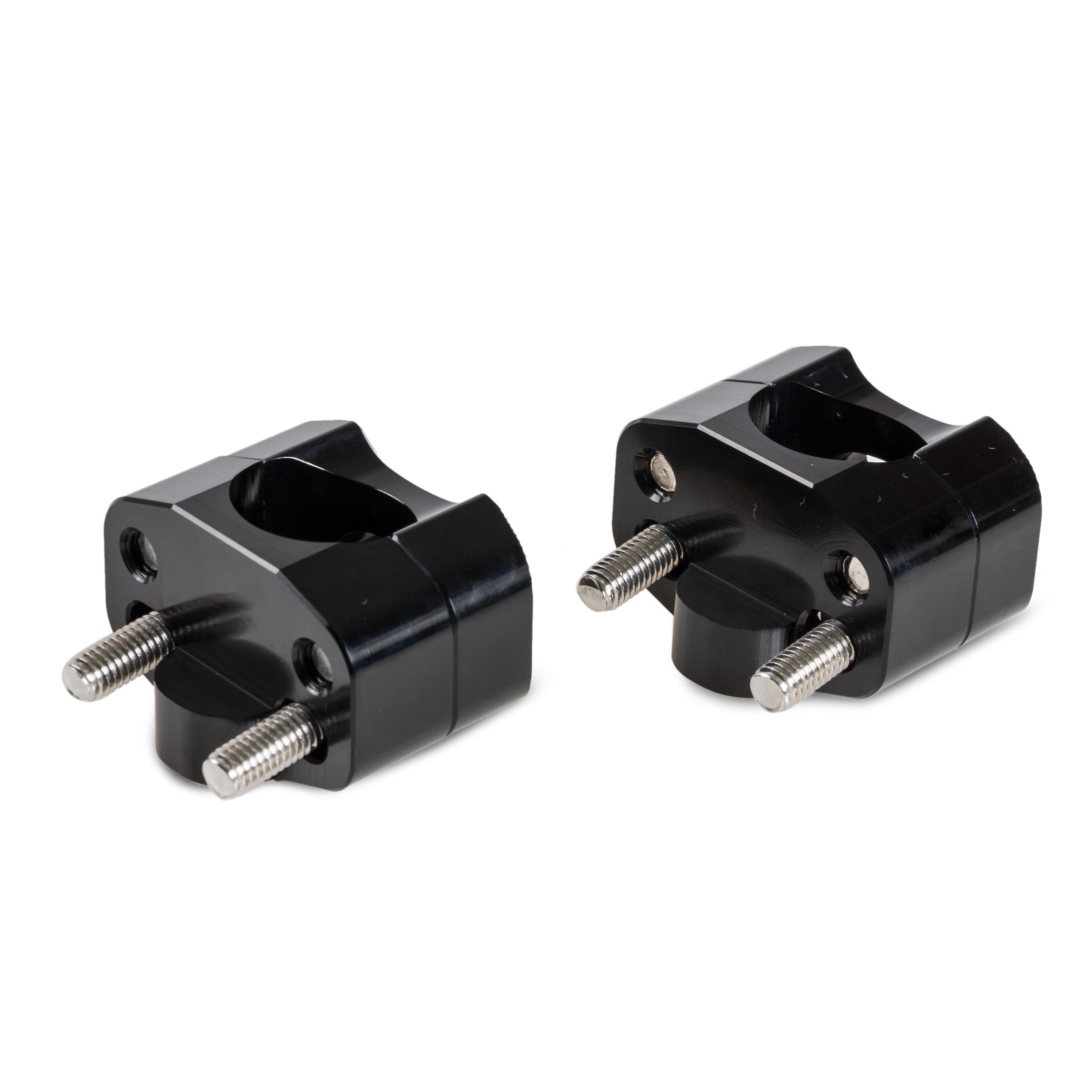 Universal Off-Road Motorcycle ATV Handlebar Mounts 7/8" to 1 1/8" Fat Bar Adapter Kit Riser
