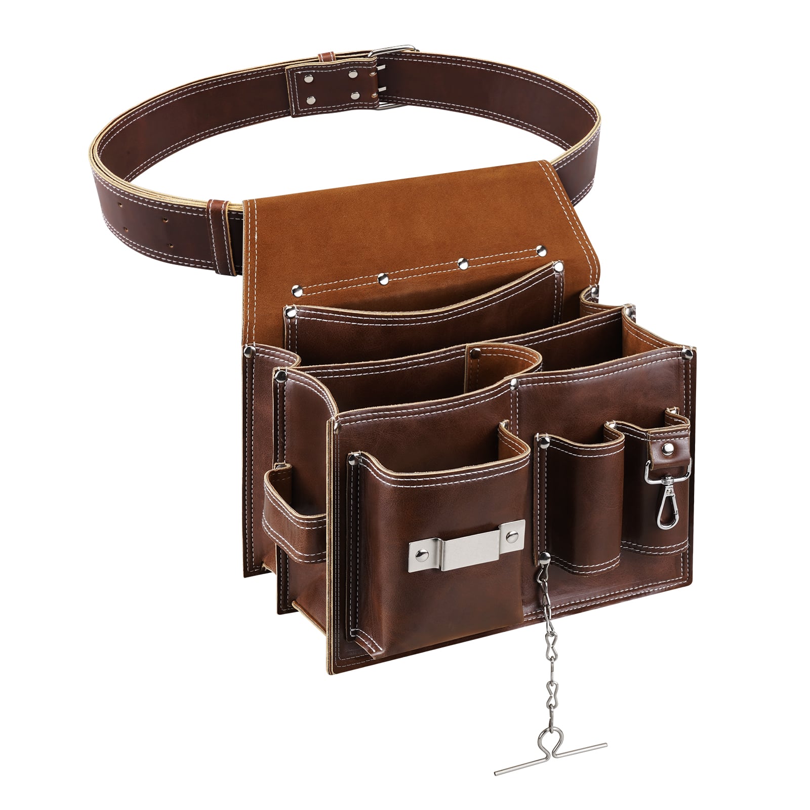 Small Brown Tool Bag - Fox Creek Leather