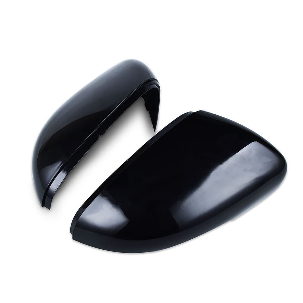 Pair Rear View Mirror Covers Side Wing Mirror Case L&R Fit For VW Golf MK7 Pre-Facelift 15-17