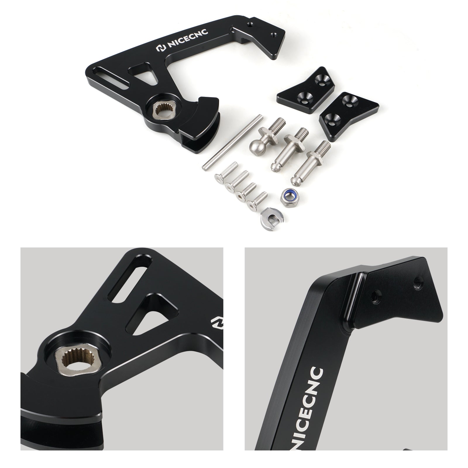 Adjustable Short Shifter Arm 6-speed Manual Kit For Volkswagen MK5 / MK6 / MK7 Audi MK2/ MK3 / A3 / S3 / TT