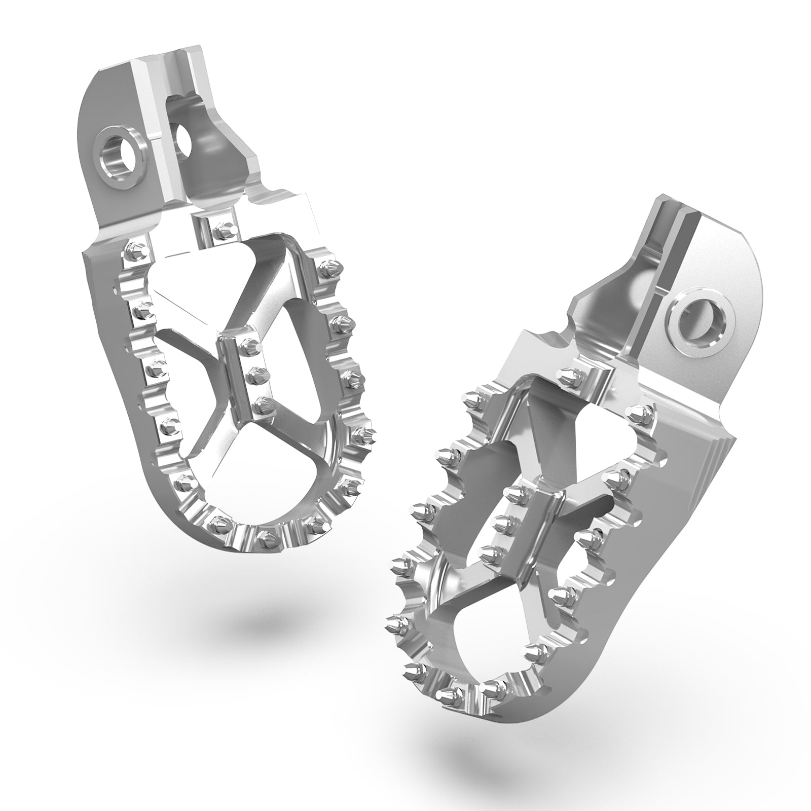 Billet Wide Foot Pegs For Husqvarna 125-501 TE/FE 2017-2023 KTM 125-500 EXC/EXCF 2017-2023 Gas Gas EC 250/300 2021-2023