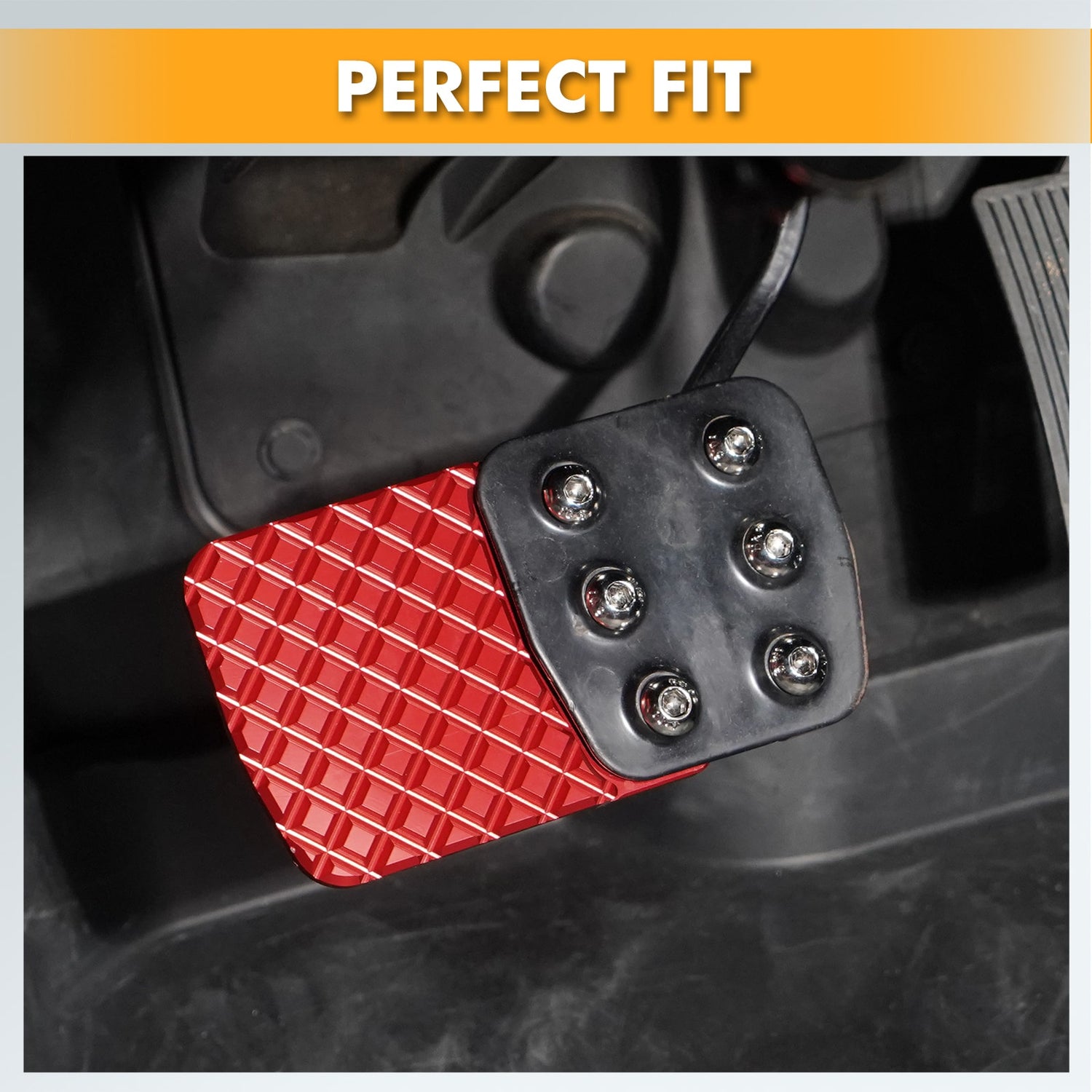 Can Am X3 Turbo Enlarged UTV Brake Pedal Extender Pad Plate