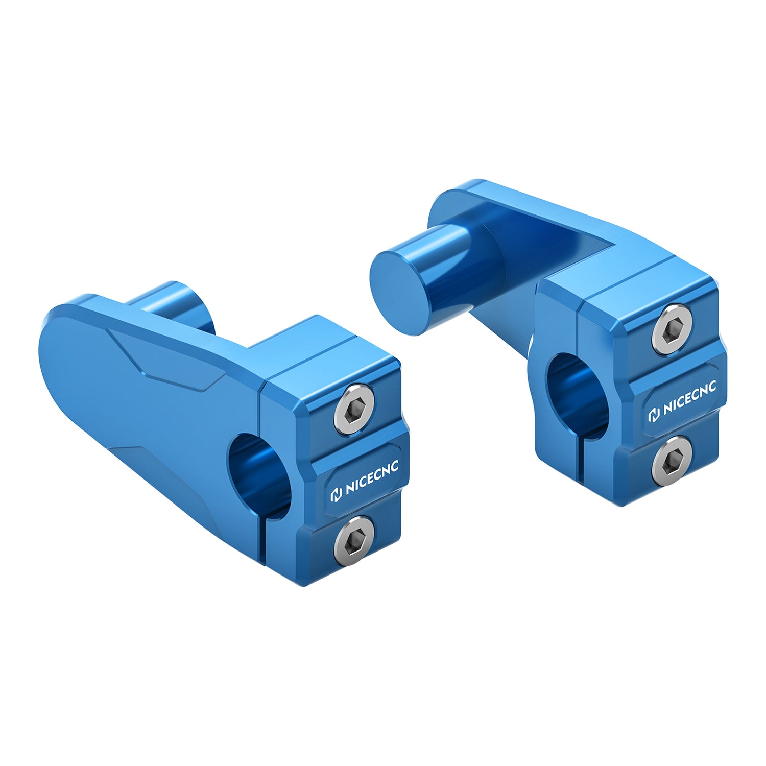 Yamaha Raptor 700 Blaster Banshee Handlebar Risers Mount Clamps