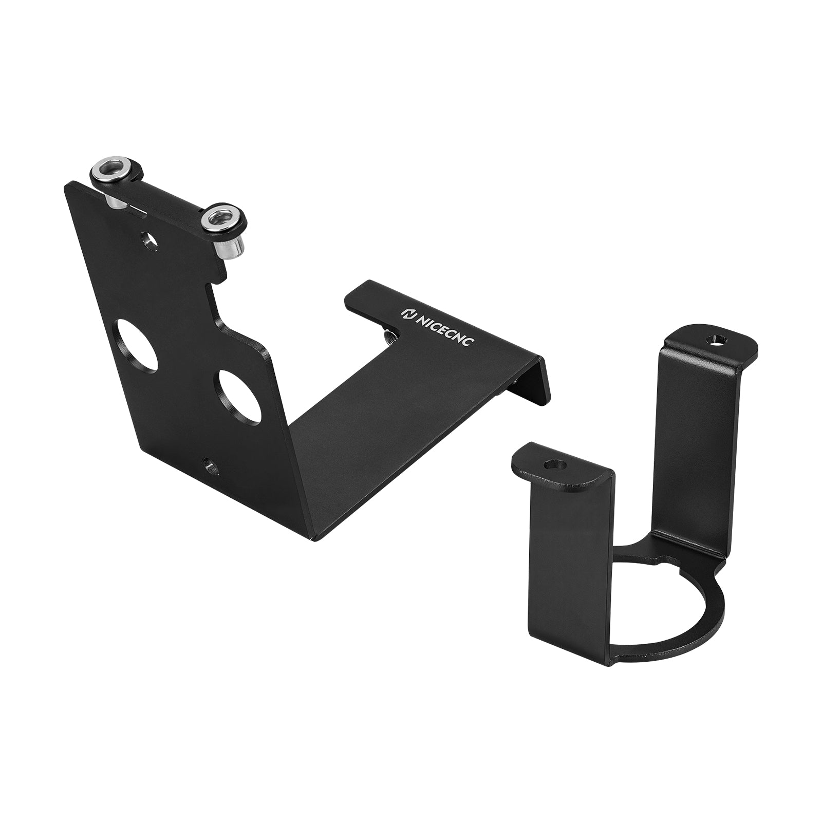 ATV Coolant Reservoir Relocation Bracket Front Mount For Yamaha Banshee 350