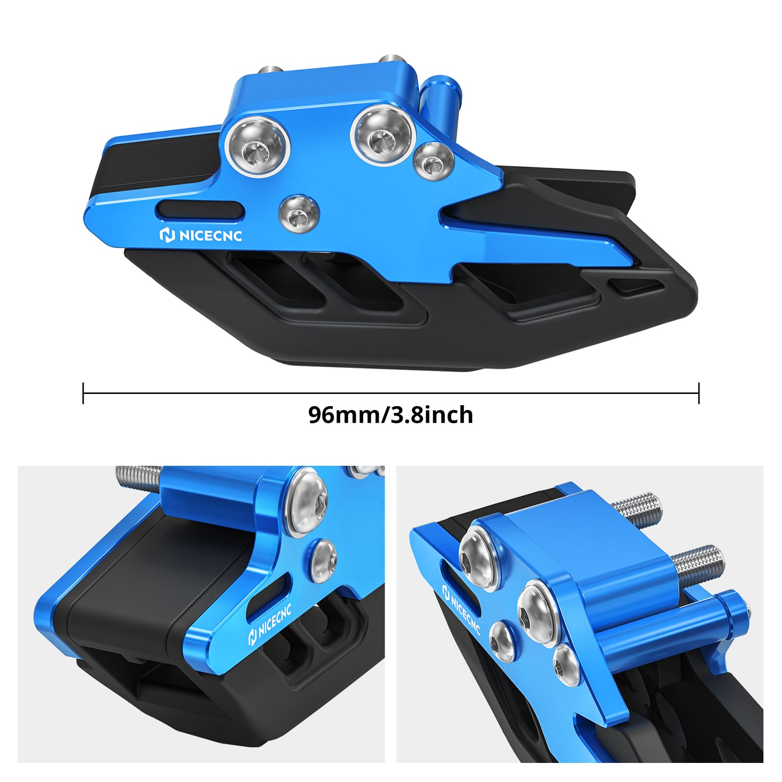 ATV Chain Support Guide Slider Kit For Yamaha Banshee 350 1987-2006