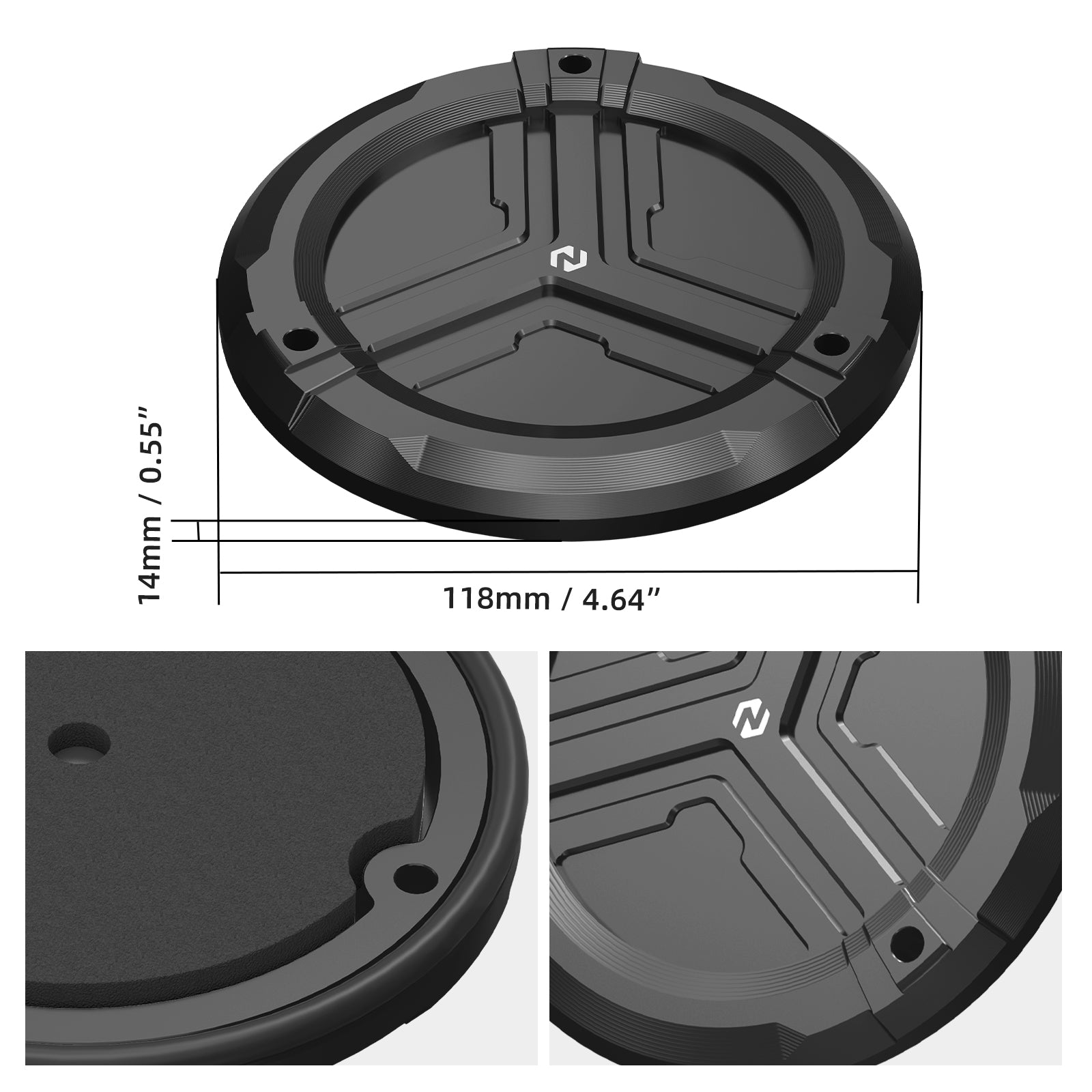 ATV Clutch Cover Insert w/Cushioning Pad For Yamaha Banshee 350 1987-2006
