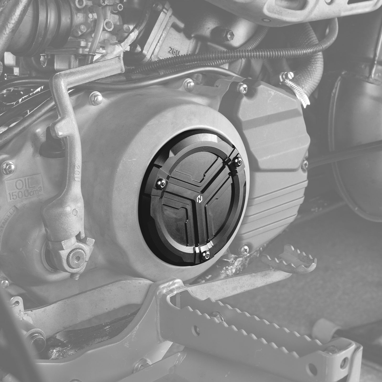 ATV Clutch Cover Insert w/Cushioning Pad For Yamaha Banshee 350 1987-2006