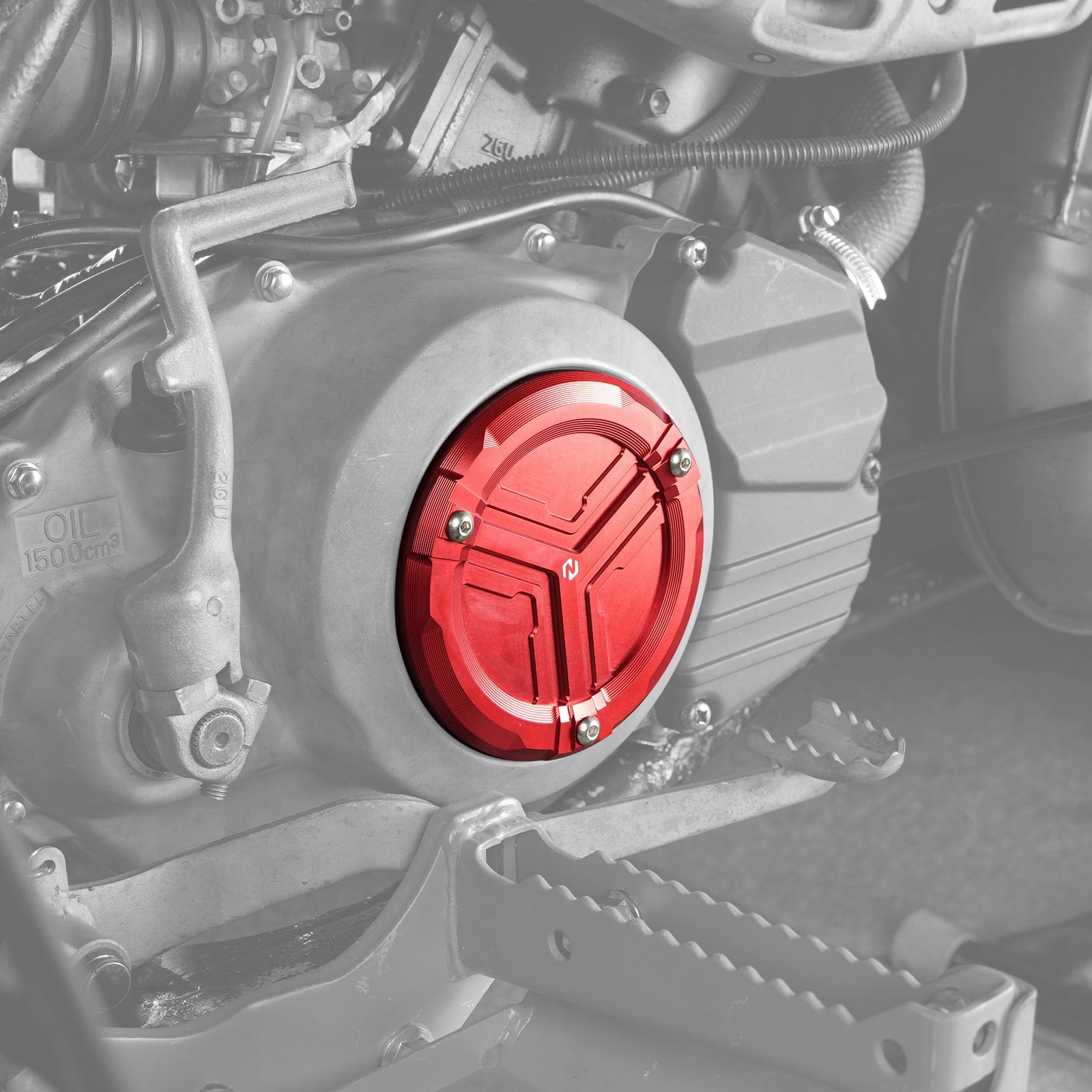 ATV Clutch Cover Insert w/Cushioning Pad For Yamaha Banshee 350 1987-2006