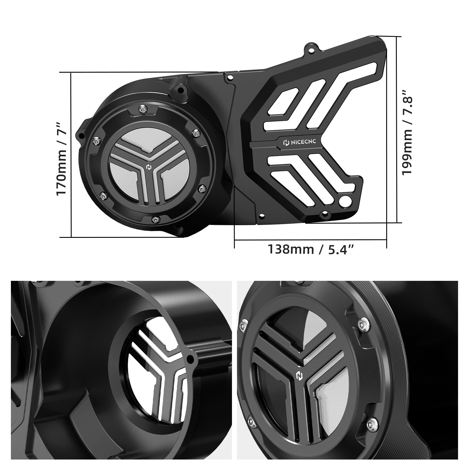 ATV Engine Stator Cover For Yamaha Banshee 350 1987-2006