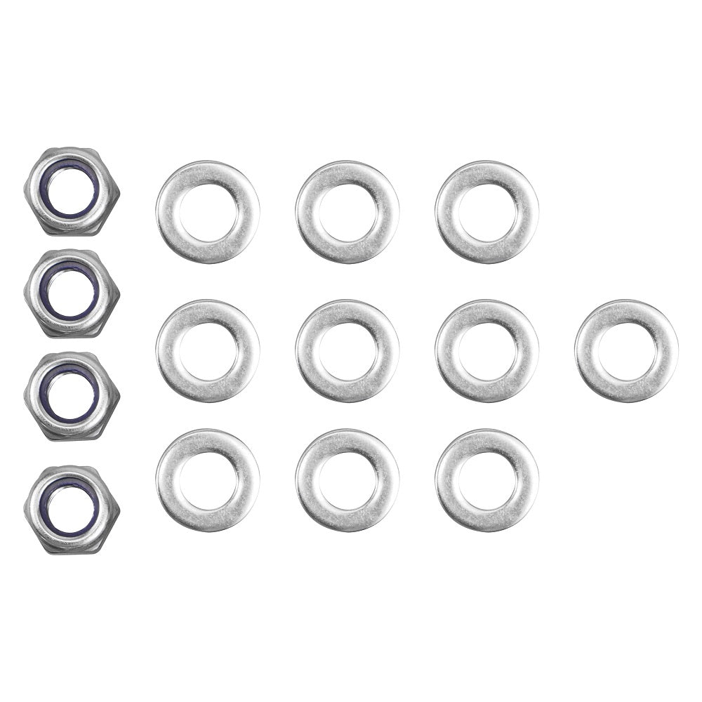 ATV Heel Foot Guard Footpeg Bolts Nuts Washers Kit For Yamaha Banshee 350
