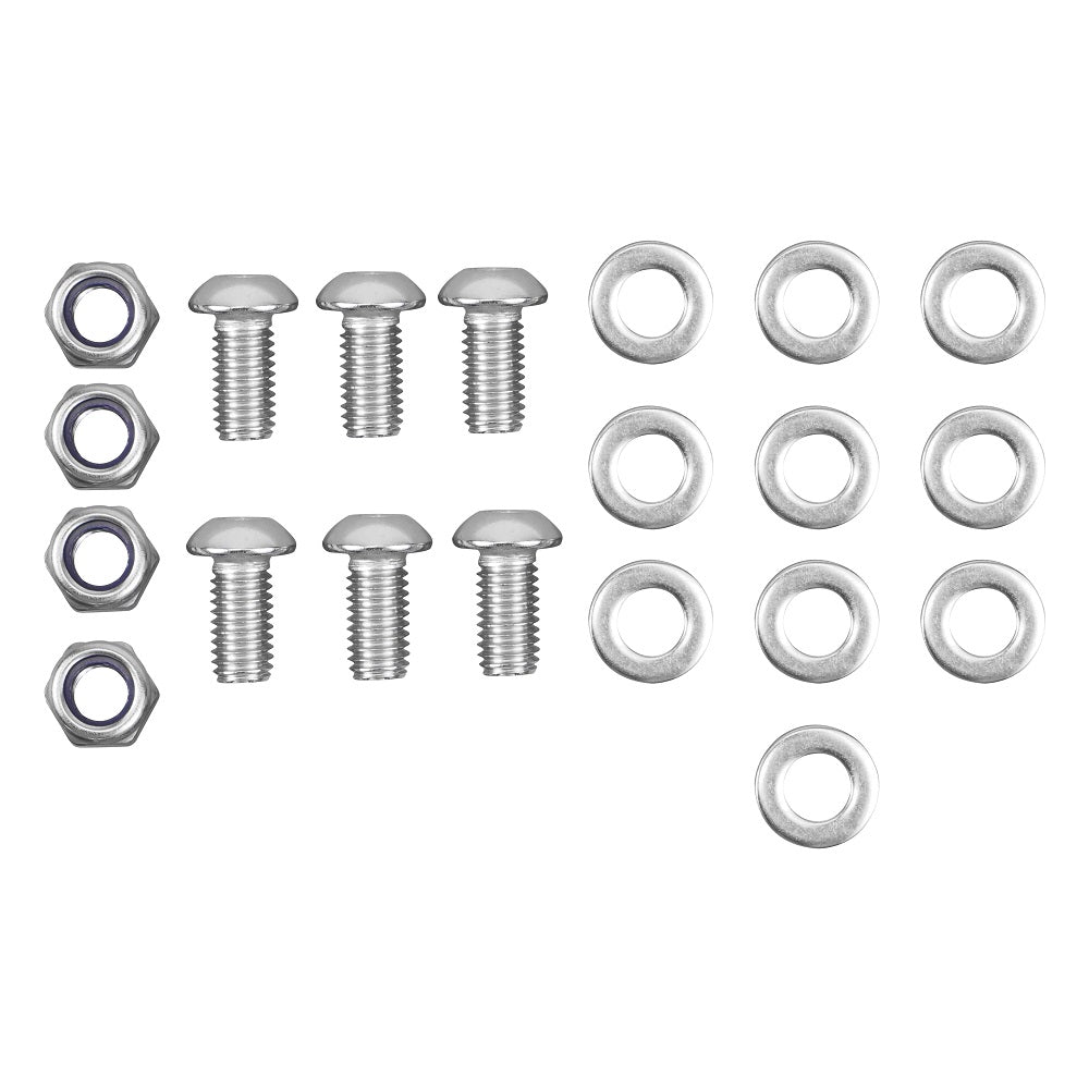 ATV Heel Foot Guard Footpeg Bolts Nuts Washers Kit For Yamaha Banshee 350