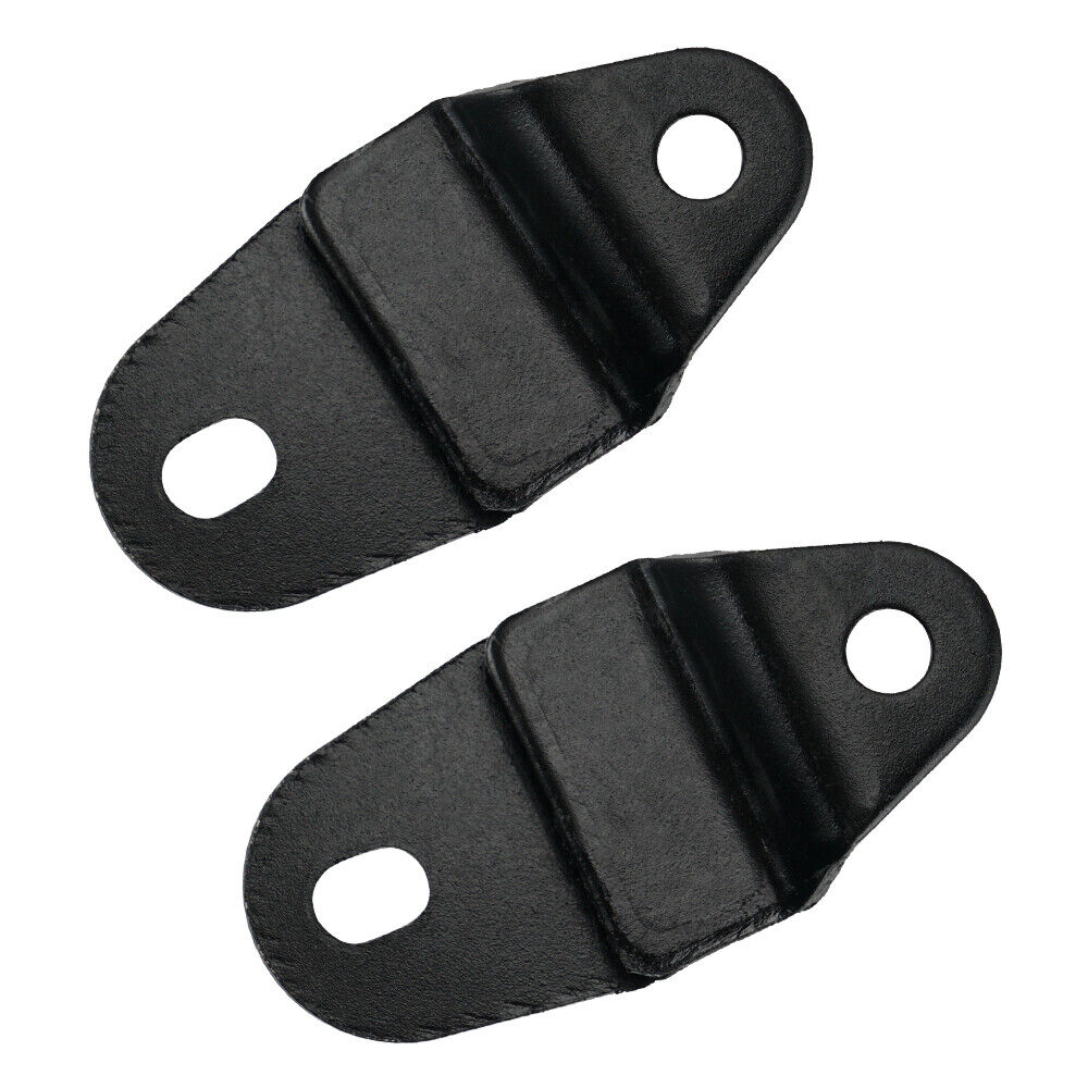 2 x Front Exhaust Muffler Pipe Stay Mount Hanger For Yamaha Banshee 350 YFZ350 1987-2006