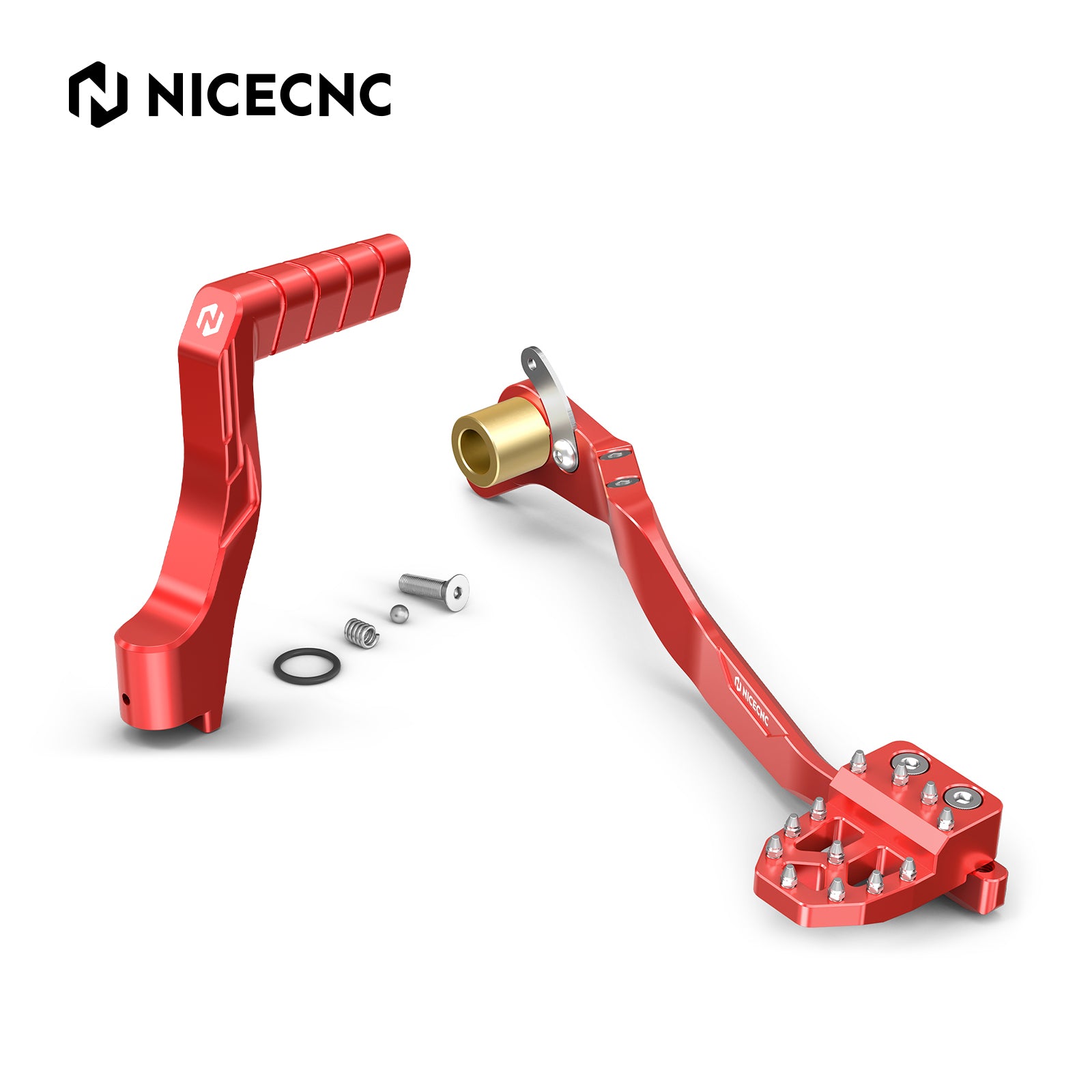 Extended Rear Brake Pedal + Kick Starter Lever For Yamaha Banshee 350