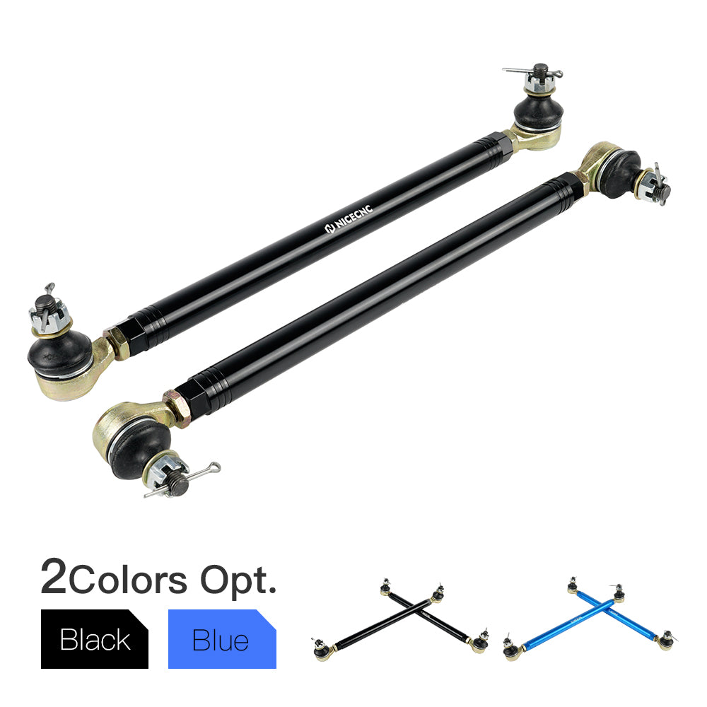 ATV Tie Rods w/Tie Rod Ends Ball Joints Kit For Yamaha Banshee Wolverine 350