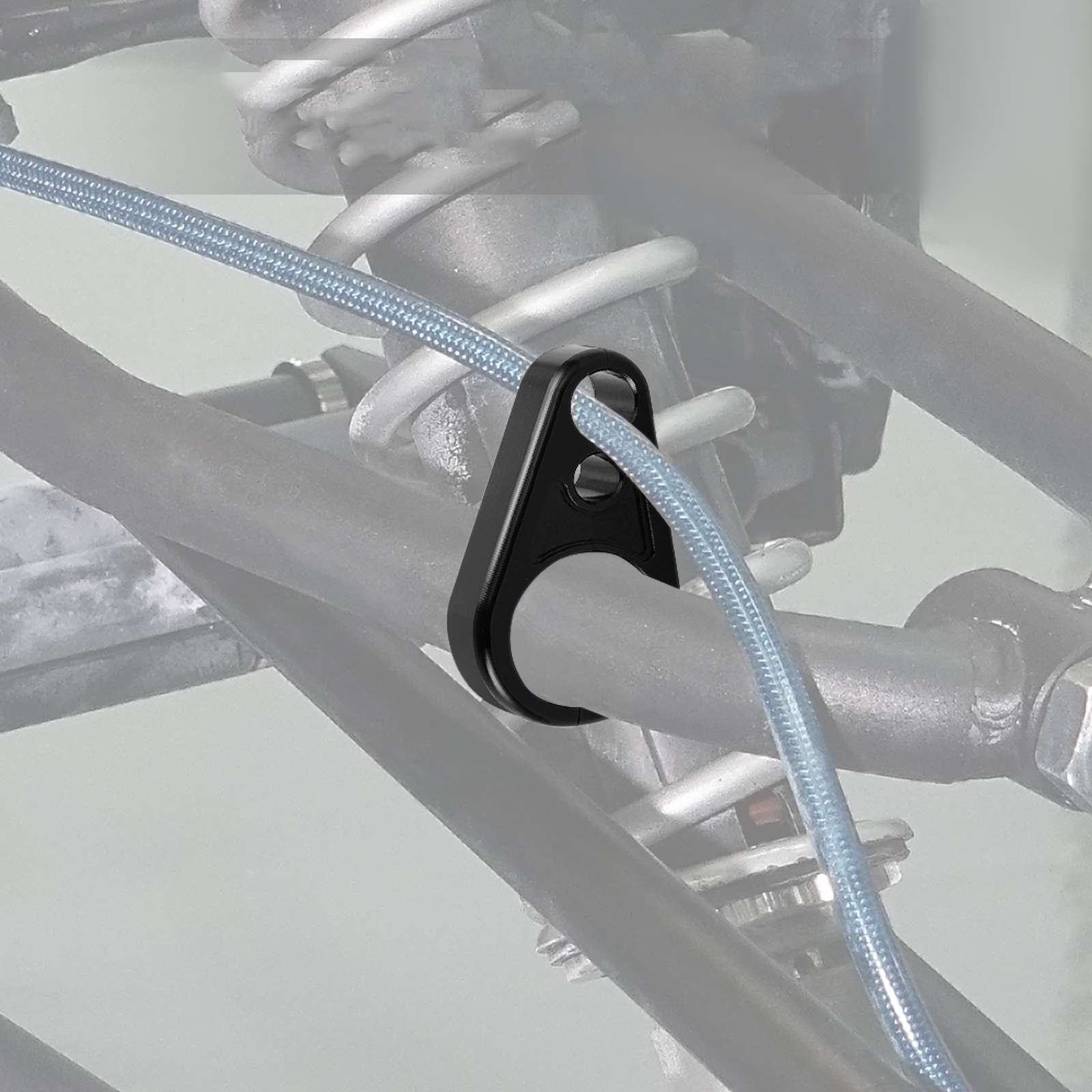 4PCS ATV Brake Line Cable Clamps For Yamaha Grizzly Raptor 700 R YFZ450R