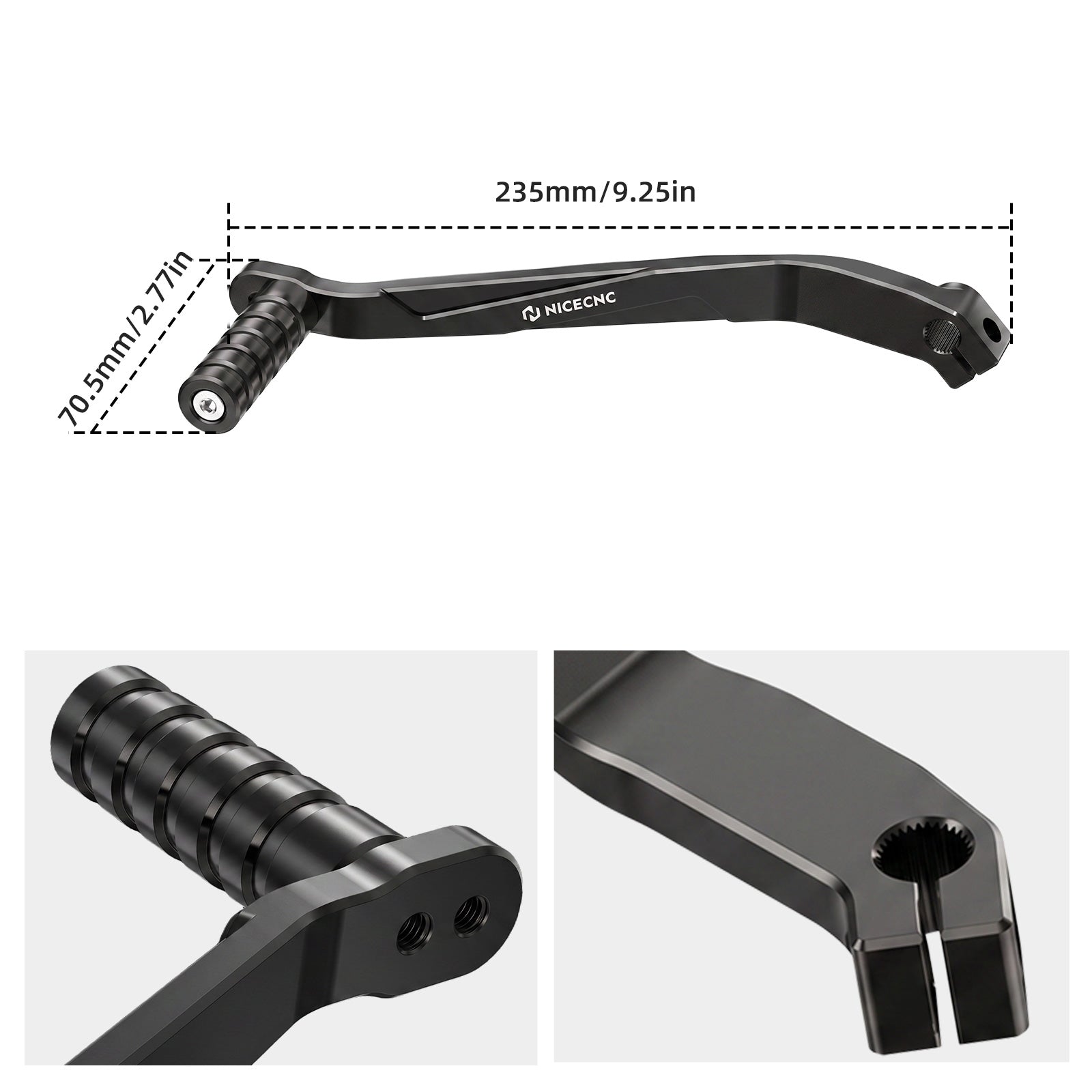 Dual Length Gear Shift Lever Pedal Assy For Yamaha Banshee 350